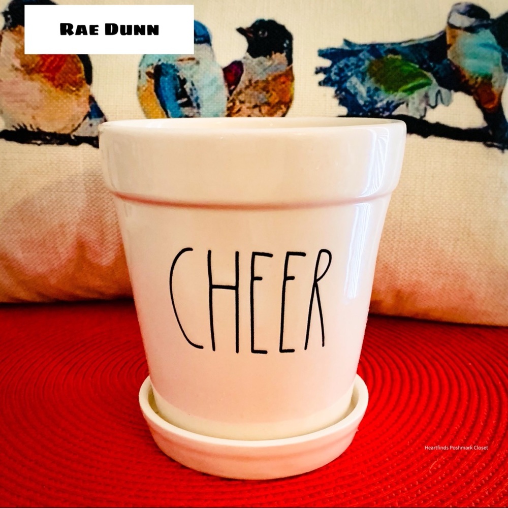 Rae Dunn Planter-CHEER